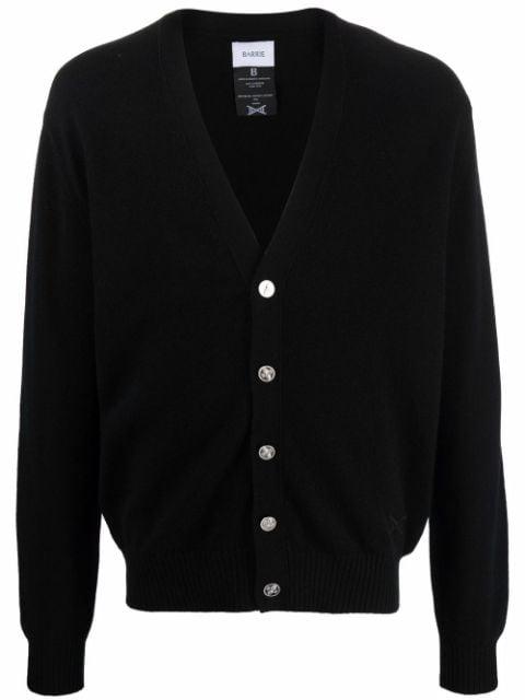 buttoned-up cashmere cardigan by BARRIE