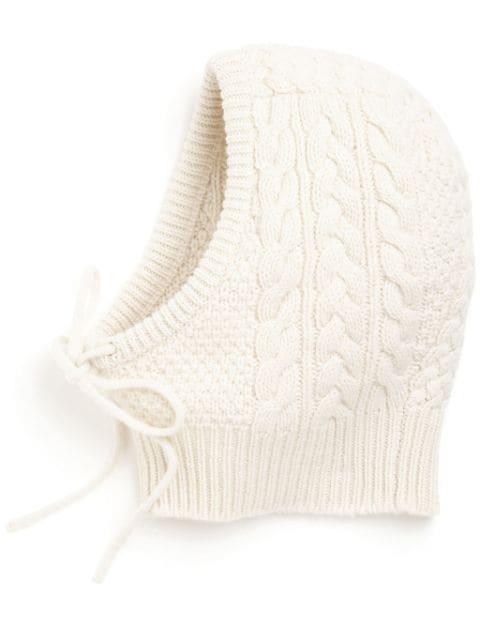cashmere balaclava by BARRIE