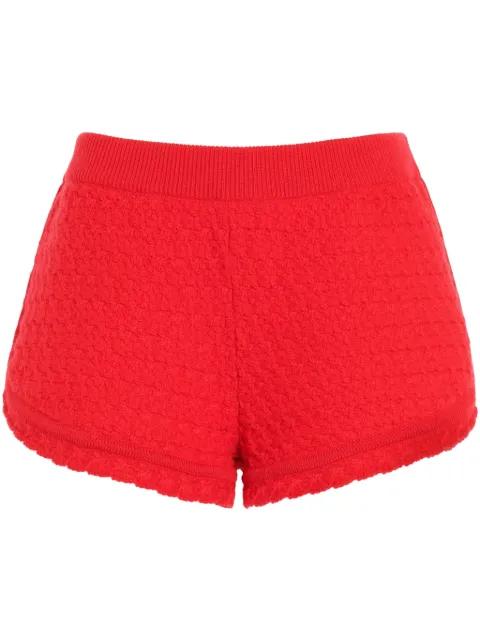 cashmere tweed shorts by BARRIE