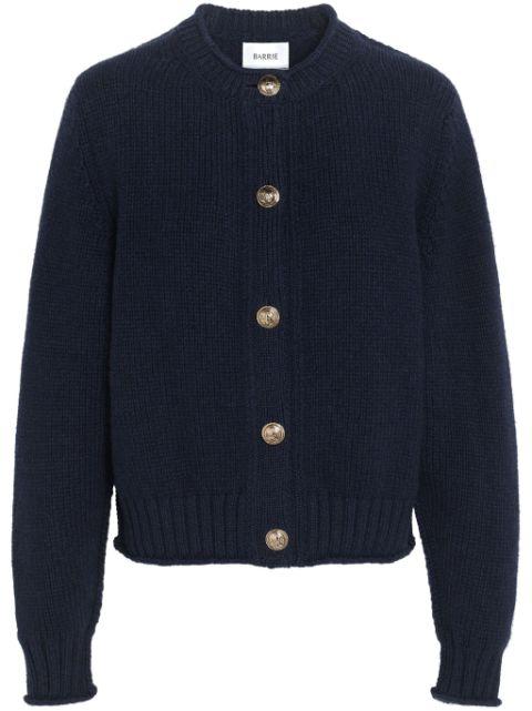 chunky cashmere cardigan by BARRIE