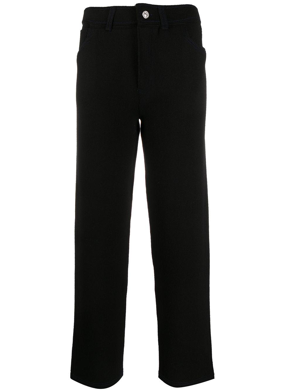 high-rise straight-leg trousers by BARRIE