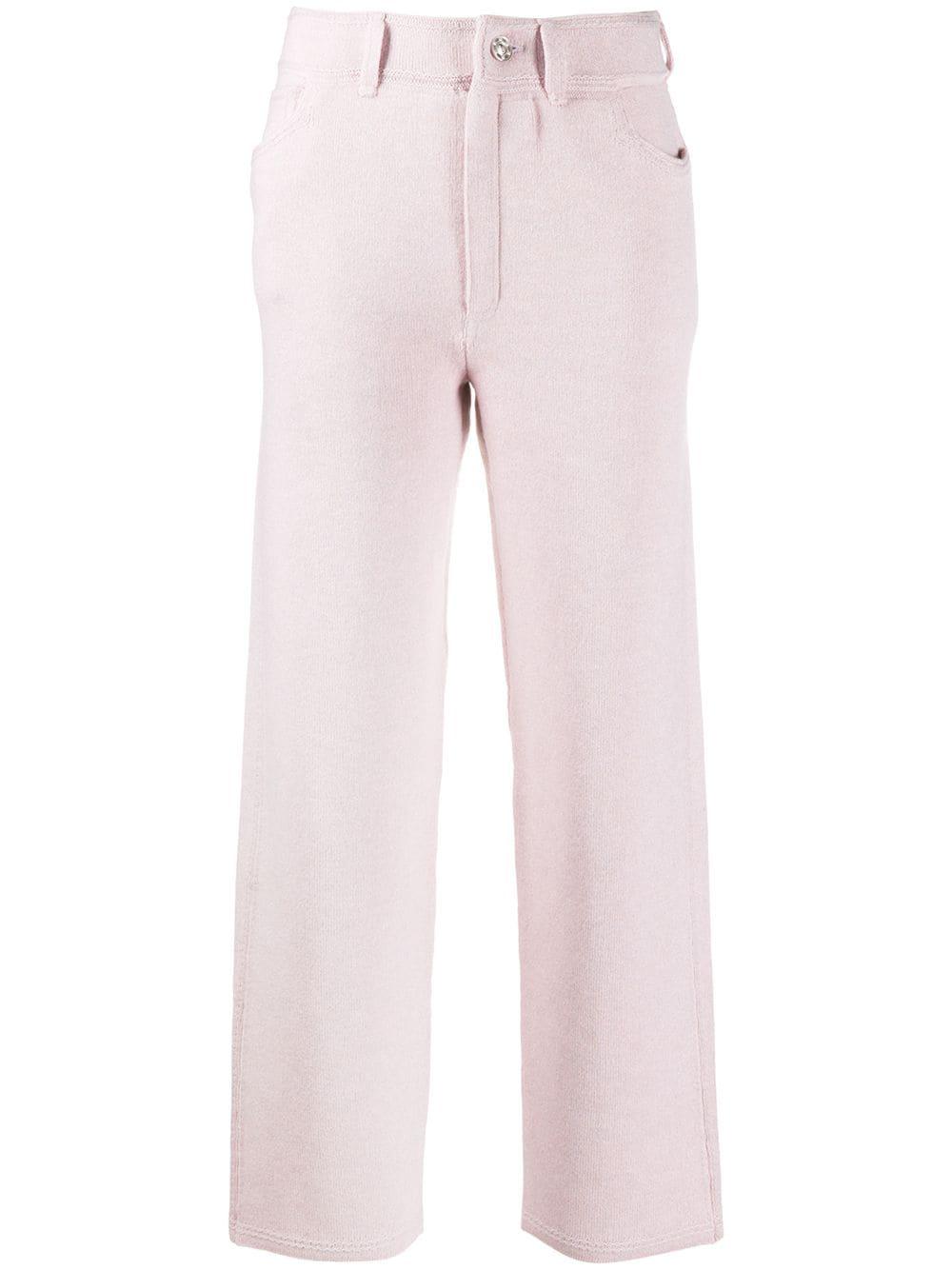 high-rise straight-leg trousers by BARRIE