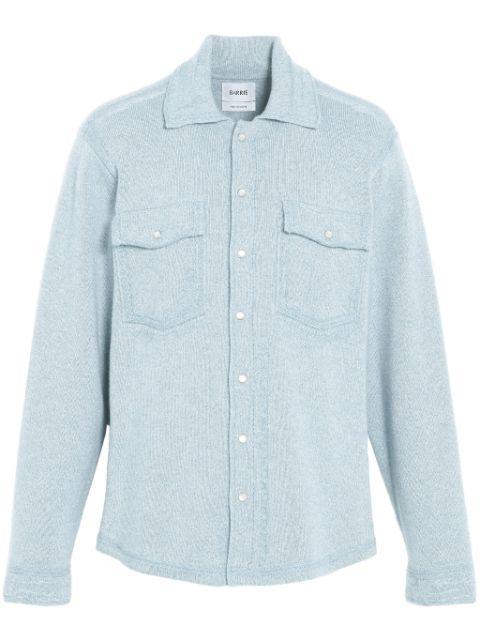 knitted overshirt by BARRIE