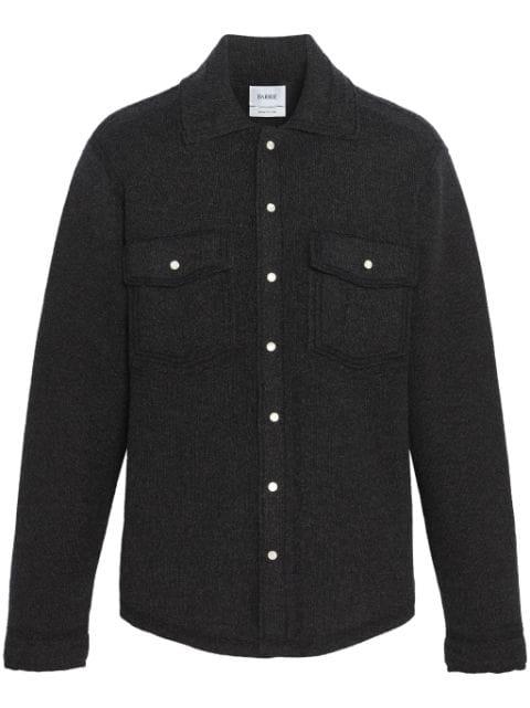 knitted overshirt by BARRIE