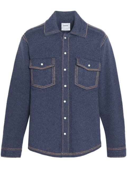knitted overshirt by BARRIE