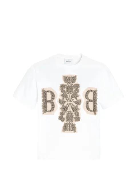 logo cropped T-shirt by BARRIE