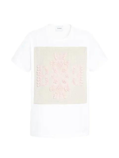 logo-patch T-shirt by BARRIE