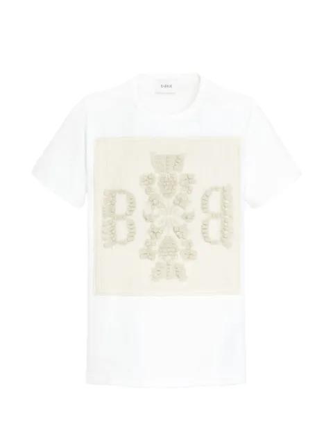 logo-patch T-shirt by BARRIE