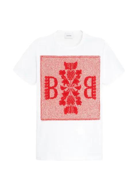 logo-patch T-shirt by BARRIE