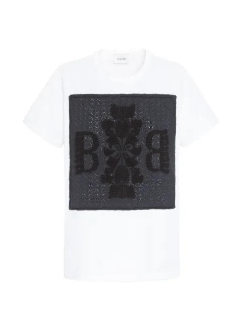 logo-patch T-shirt by BARRIE