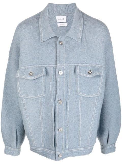 oversized denim jacket by BARRIE