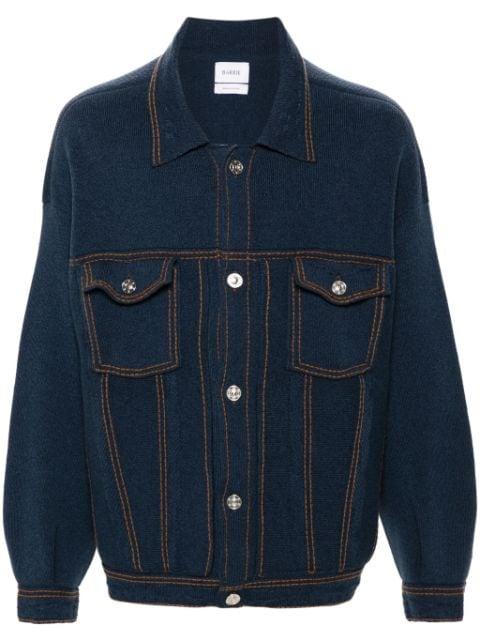 oversized denim jacket by BARRIE