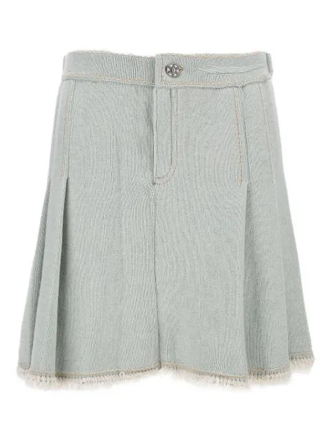 pleated buckled skirt by BARRIE