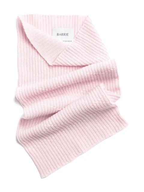 ribbed cashmere snood by BARRIE
