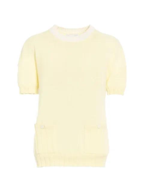 ribbed detail top by BARRIE