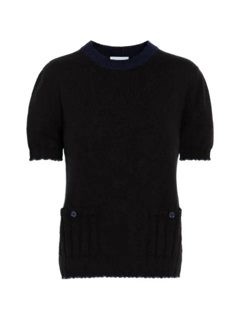 ribbed detailing top by BARRIE
