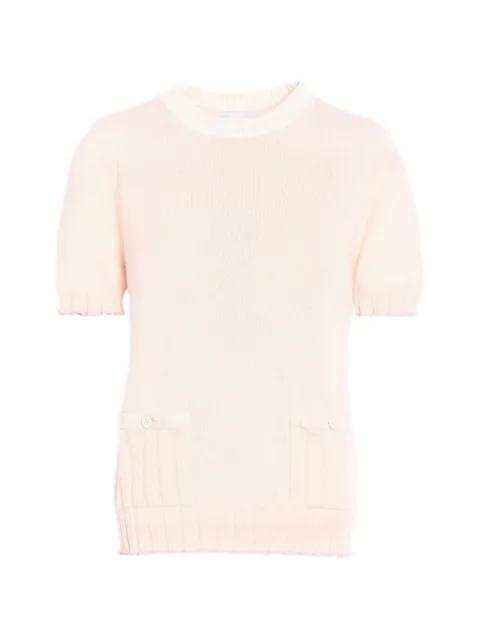 ribbed detailing top by BARRIE