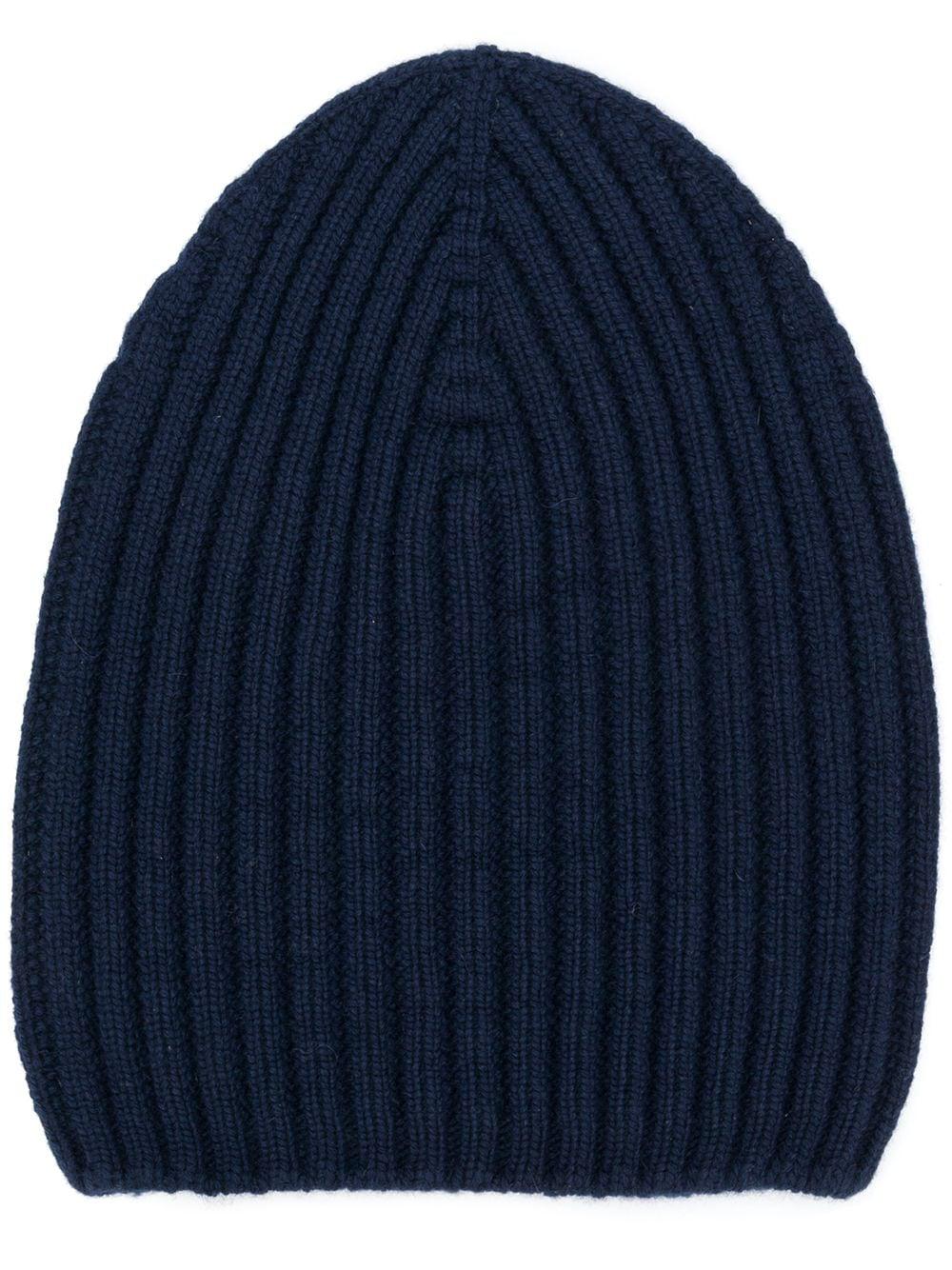 ribbed-knit cashmere beanie by BARRIE