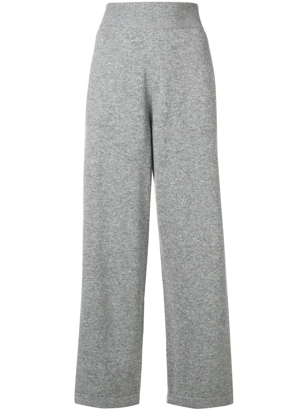 ribbed waistband track pants by BARRIE