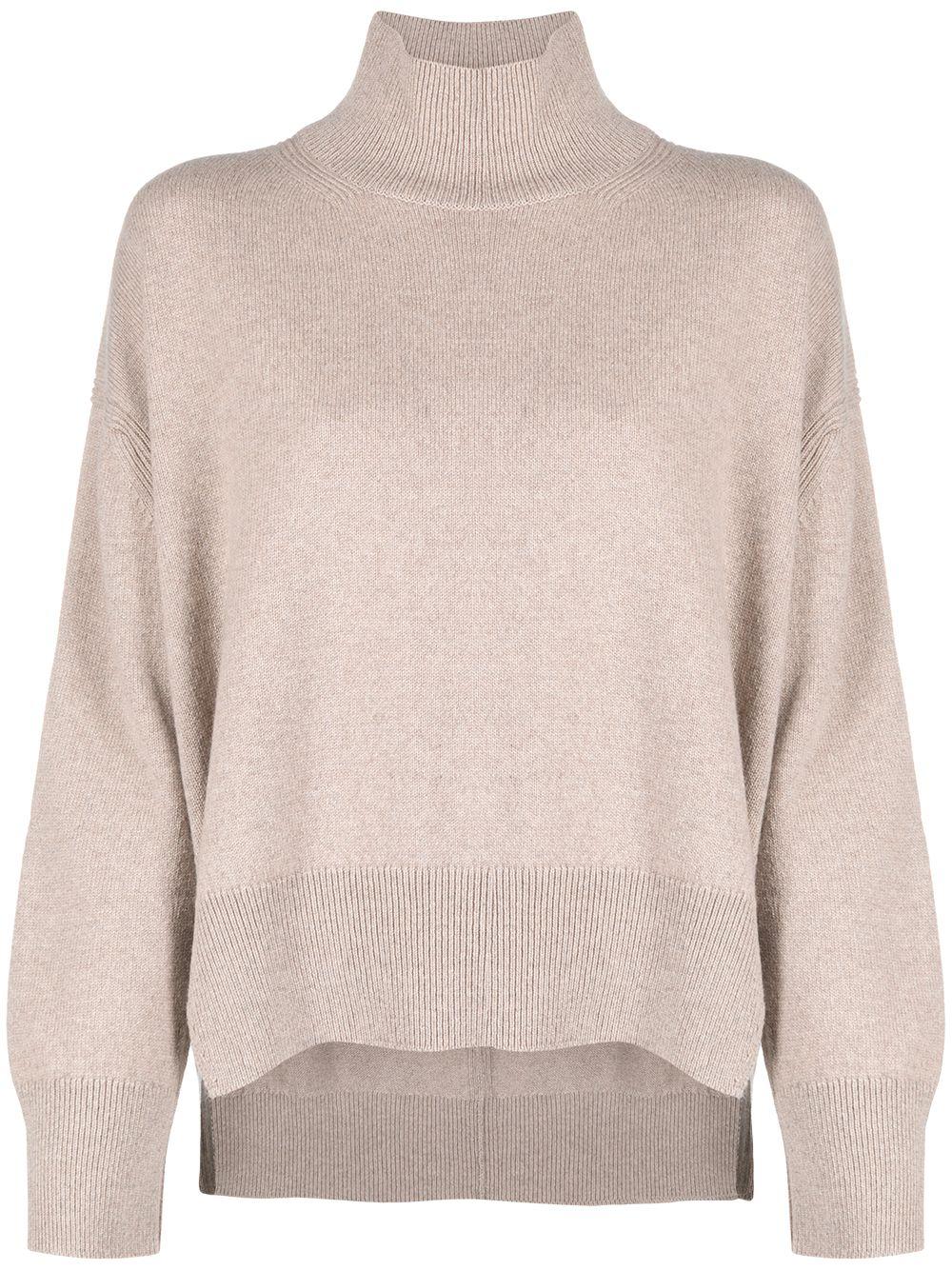 rollneck cashmere jumper by BARRIE