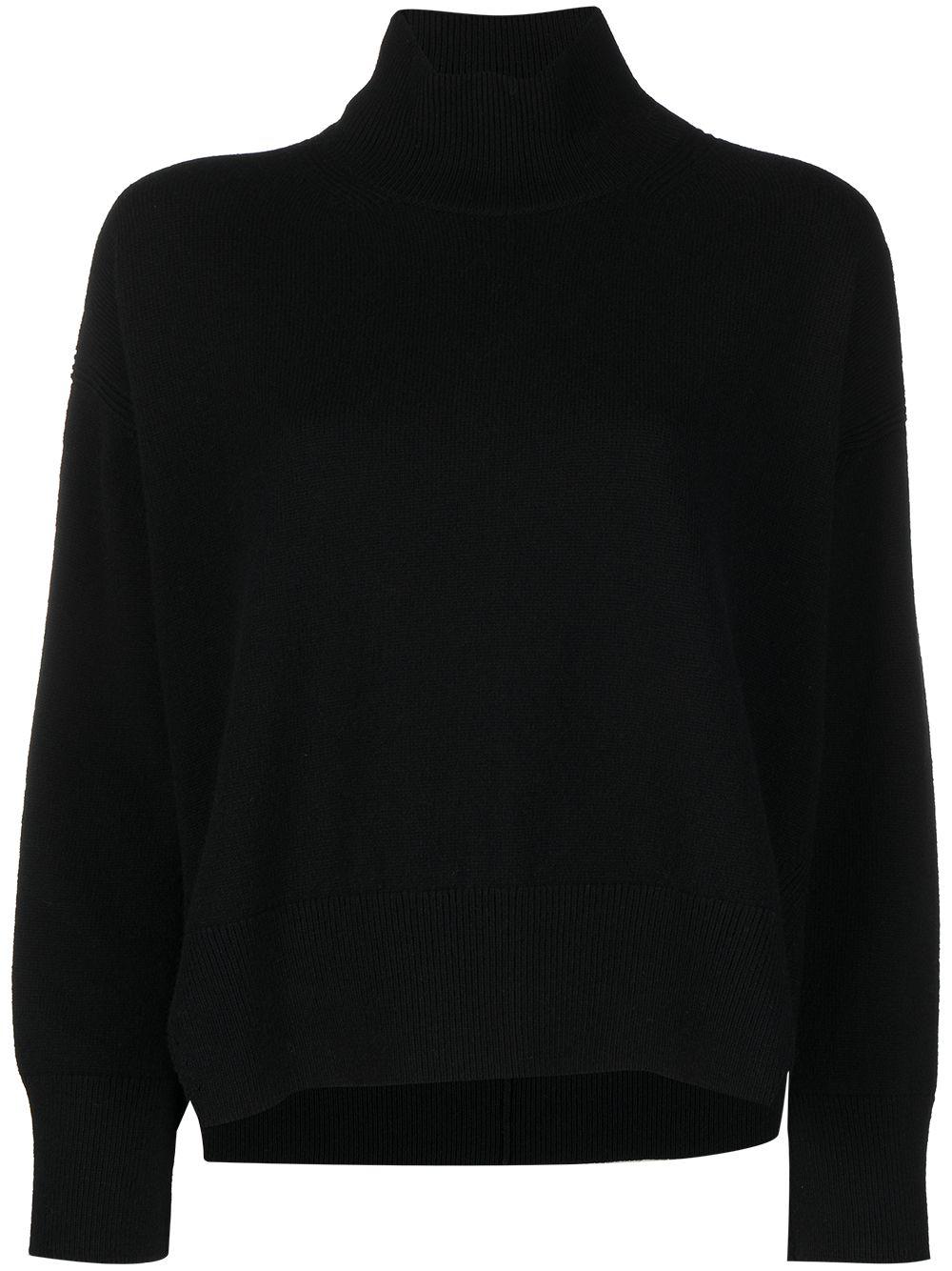 rollneck cashmere jumper by BARRIE