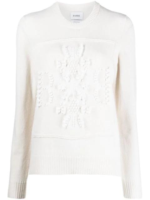 round neck cashmere jumper by BARRIE