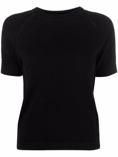 short-sleeve cashmere top by BARRIE