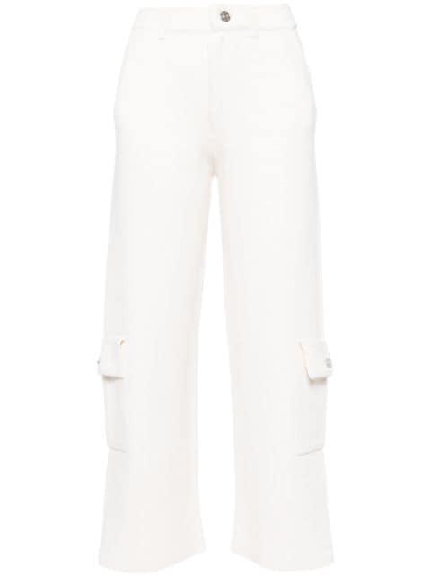 straight-leg cargo trousers by BARRIE
