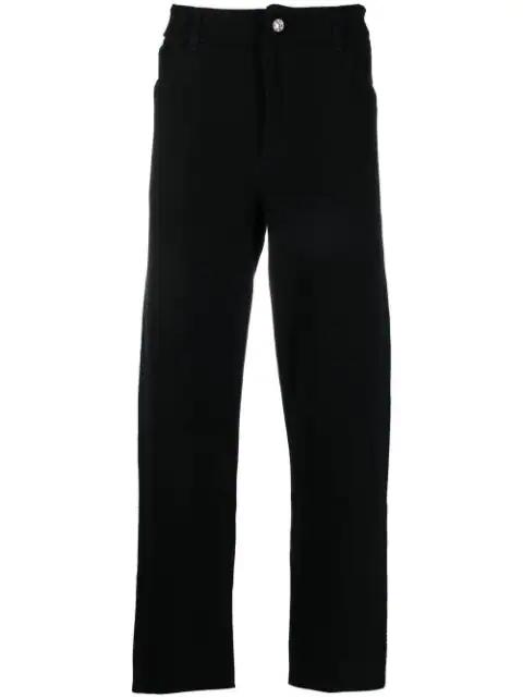 straight-leg cut trousers by BARRIE