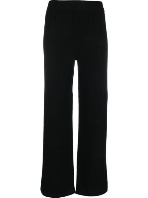 straight-leg knitted trousers by BARRIE