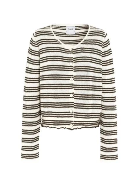 striped cardigan knit by BARRIE