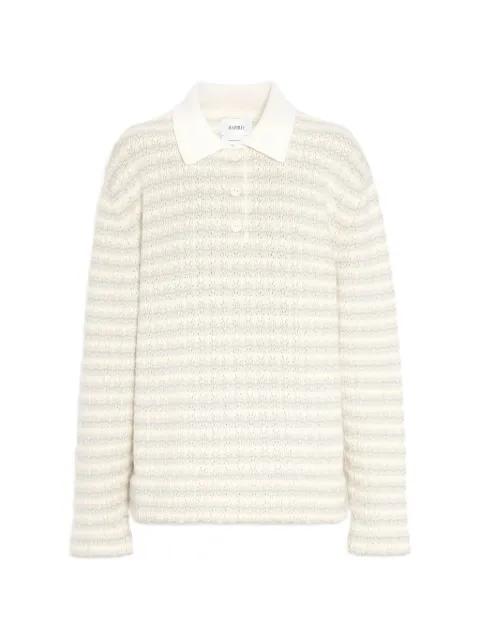 striped polo top by BARRIE