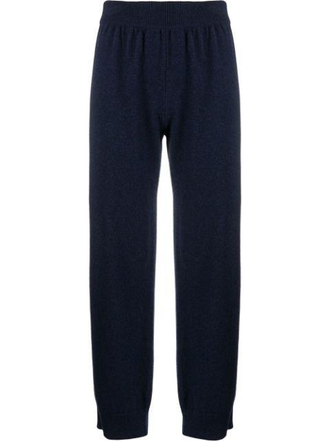 tapered-leg cashmere trousers by BARRIE