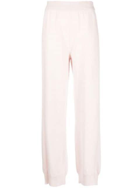 tapered-leg cashmere trousers by BARRIE