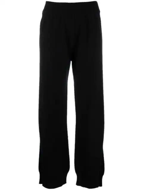 tapered-leg cashmere trousers by BARRIE