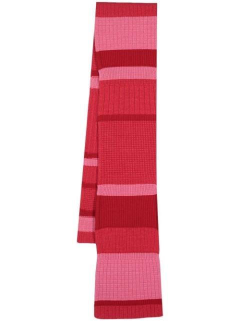 textured cashmere  scarf by BARRIE