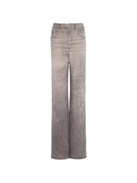 trompe-l’œil flared jeans by BARRIE