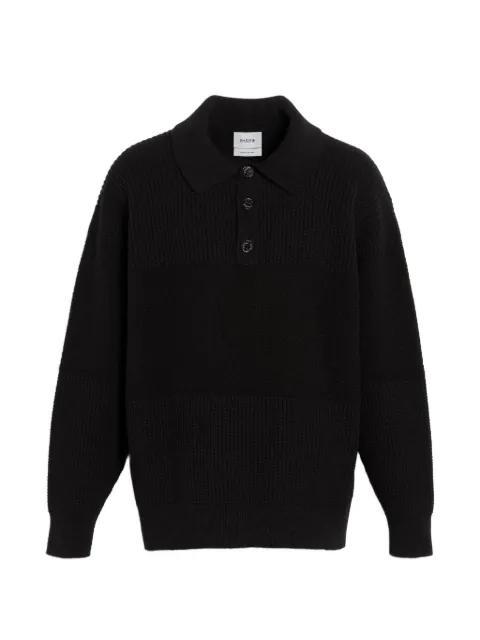 waffle-effect polo shirt by BARRIE
