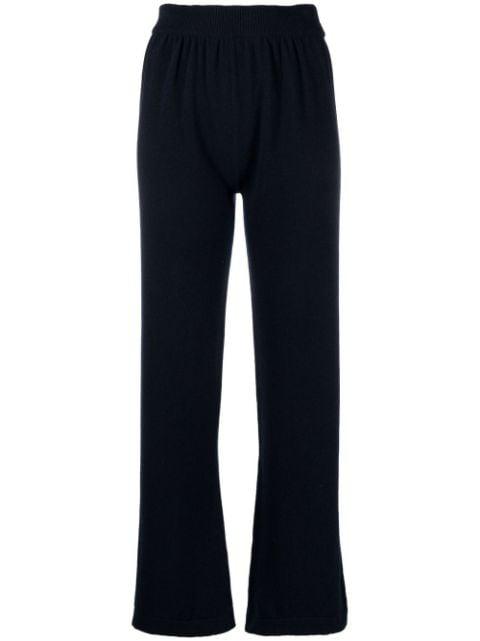 wide-leg cashmere trousers by BARRIE