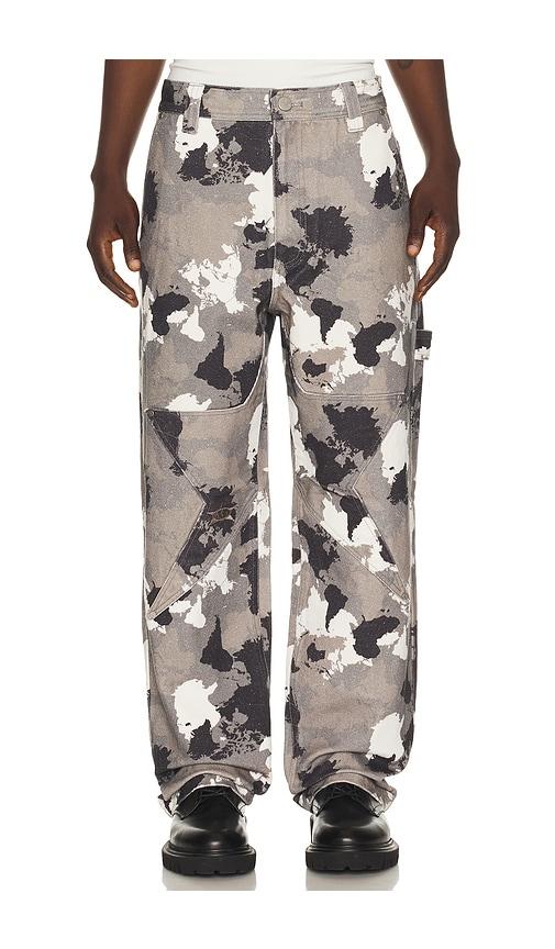 Barriers Worldwide Star Camo Pants in Black by BARRIERS WORLDWIDE