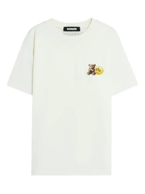 bear-print T-shirt by BARROW