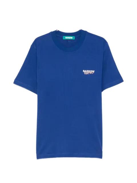 bear-print logo-print T-shirt by BARROW