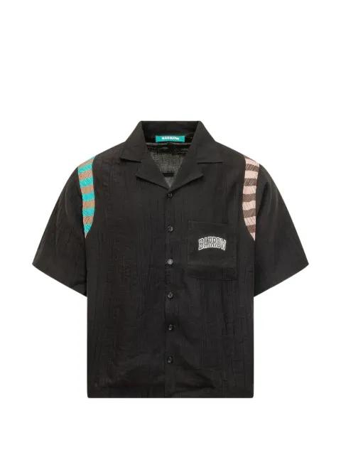 chest-pocket panelled shirt by BARROW