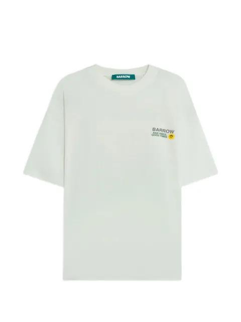 crewneck graphic T-shirt by BARROW