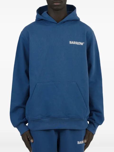 logo-detail hoodie by BARROW