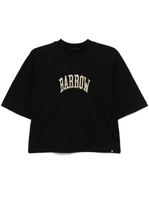 logo-embroidered T-shirt by BARROW