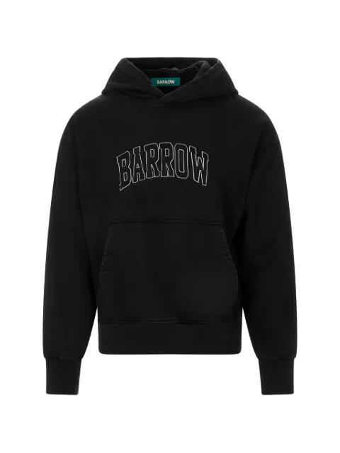 logo-embroidered hoodie by BARROW