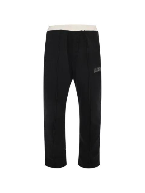 logo-embroidered track pants by BARROW