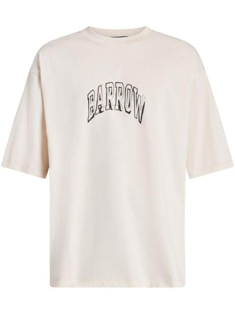 logo-print T-shirt by BARROW