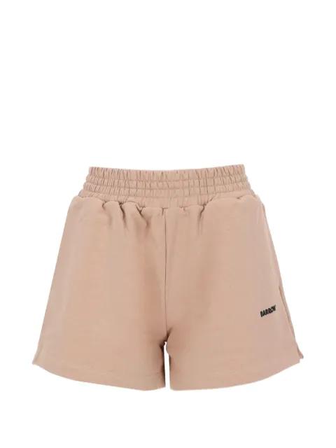 logo-print elasticated-waist mini shorts by BARROW